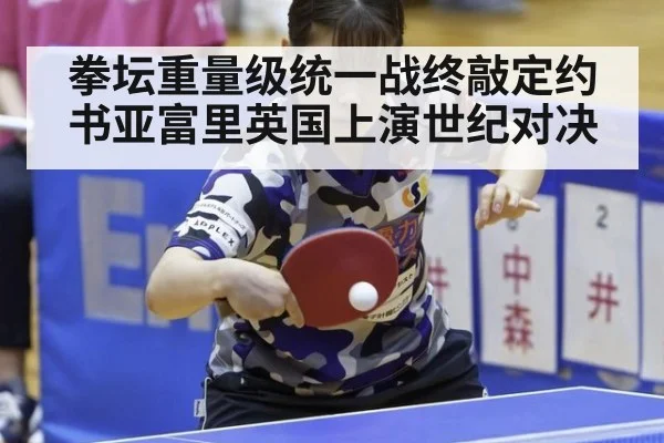 拳坛重量级统一战终敲定约书亚富里英国上演世纪对决